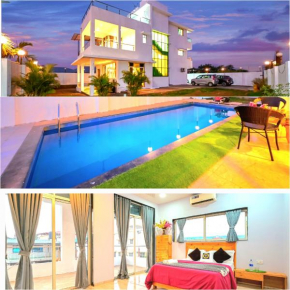 EMPYREAN STAY II 6BHK BIG DADDY VILLA ll AC II PVT POOL II TERRACE VIEW II LUX